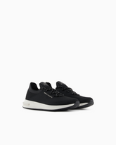 Armani Exchange Mesh Sock Sneakers Black